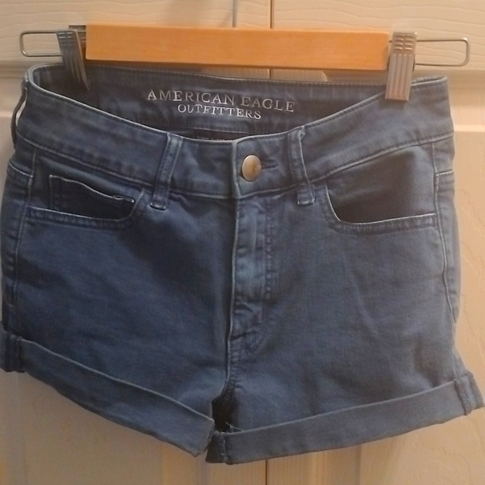 American Eagle Super Stretch High Rise Shorts